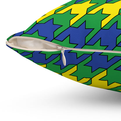 Brazil Retro Houndstooth Cushion Pillow