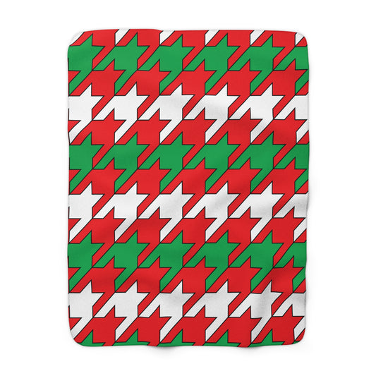 Lebanon Retro Houndstooth Blanket Throw