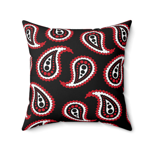 Iraq Retro Paisley Cushion Pillow