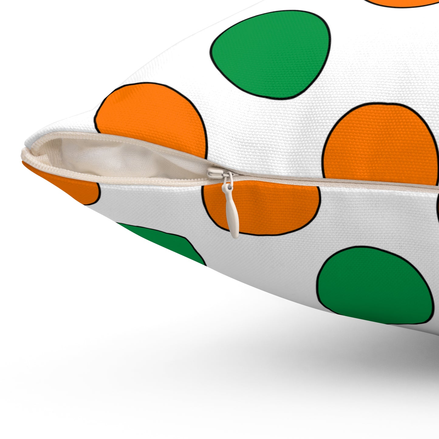 Ireland Retro Polka Dots Cushion Pillow