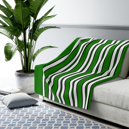 Norfolk Island Retro Stripes Blanket Throw