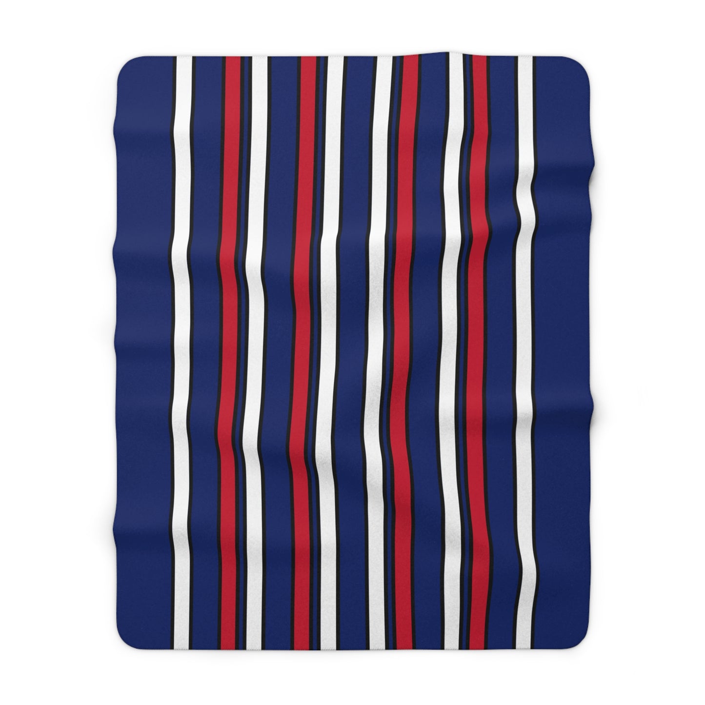 Anguilla Retro Stripes Blanket Throw