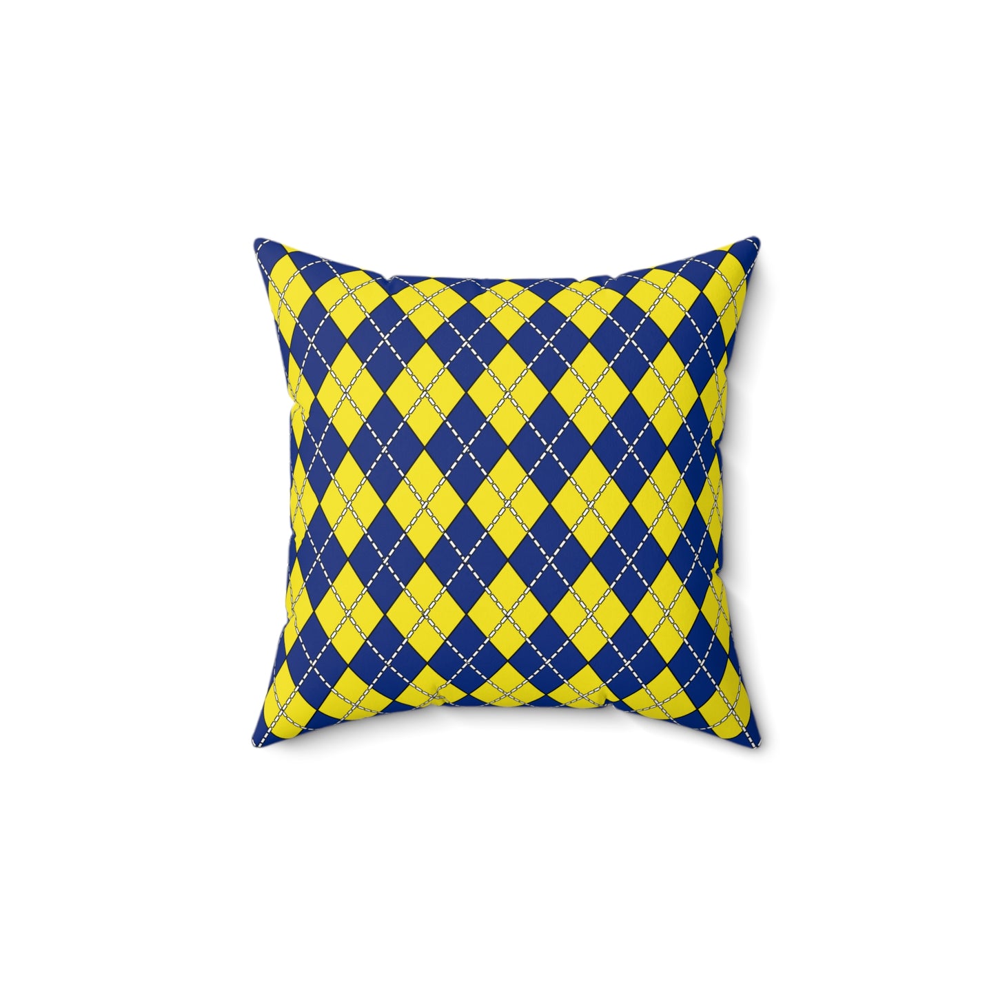 Curacao Retro Argyle Cushion Pillow