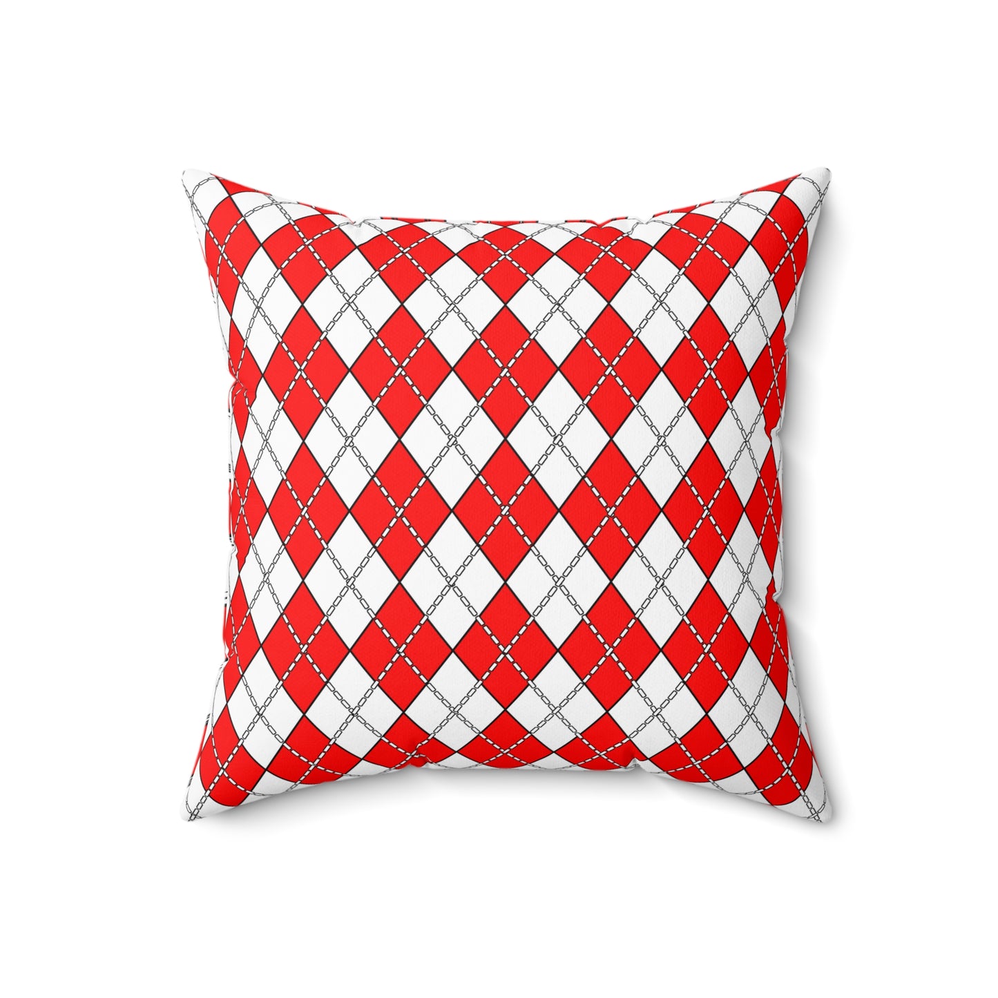 Georgia Retro Argyle Cushion Pillow