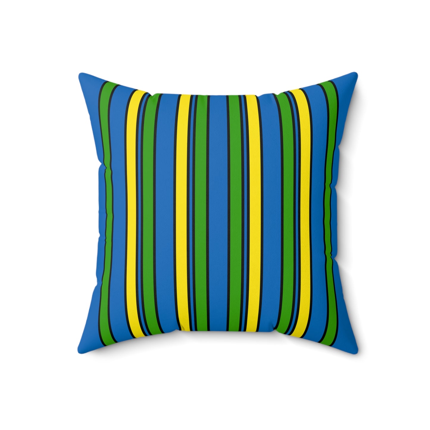 Gabon Retro Stripes Cushion Pillow