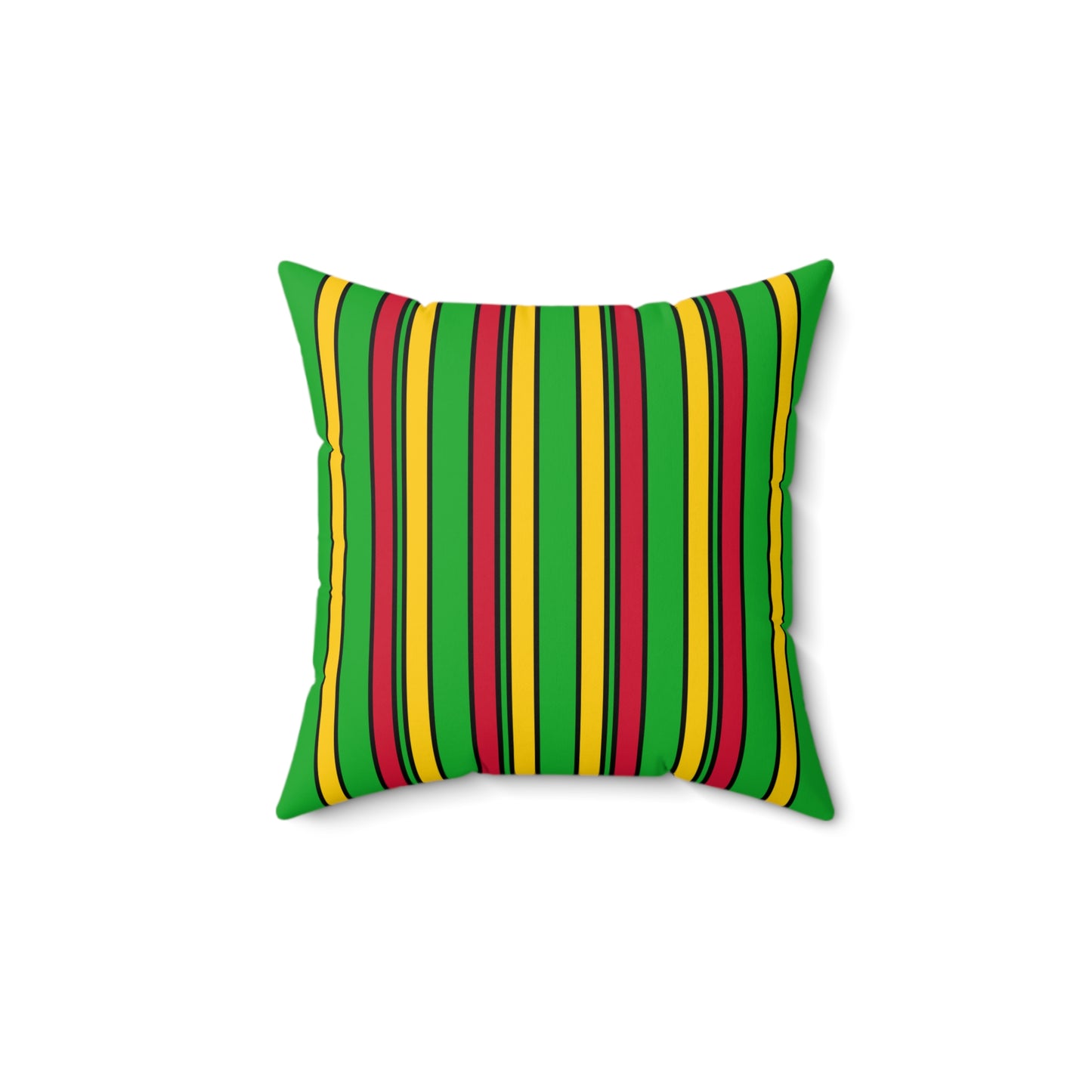 Sao Tome And Principe Retro Stripes Cushion Pillow