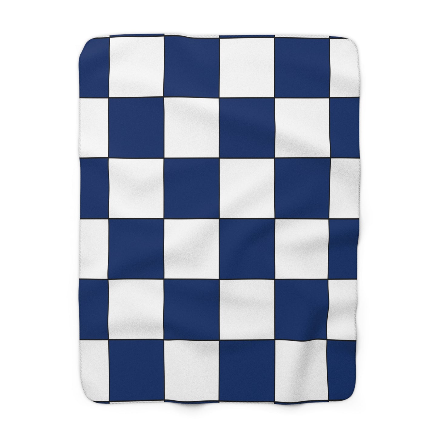 Finland Retro Check Blanket Throw