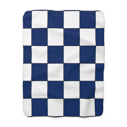Finland Retro Check Blanket Throw
