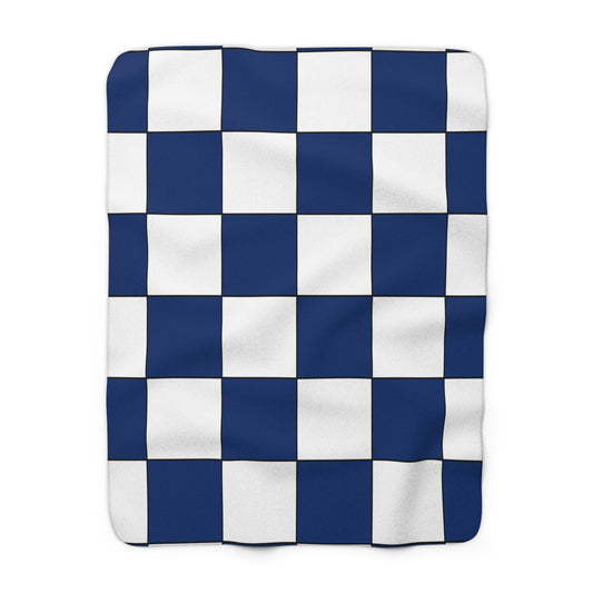 Finland Retro Check Blanket Throw