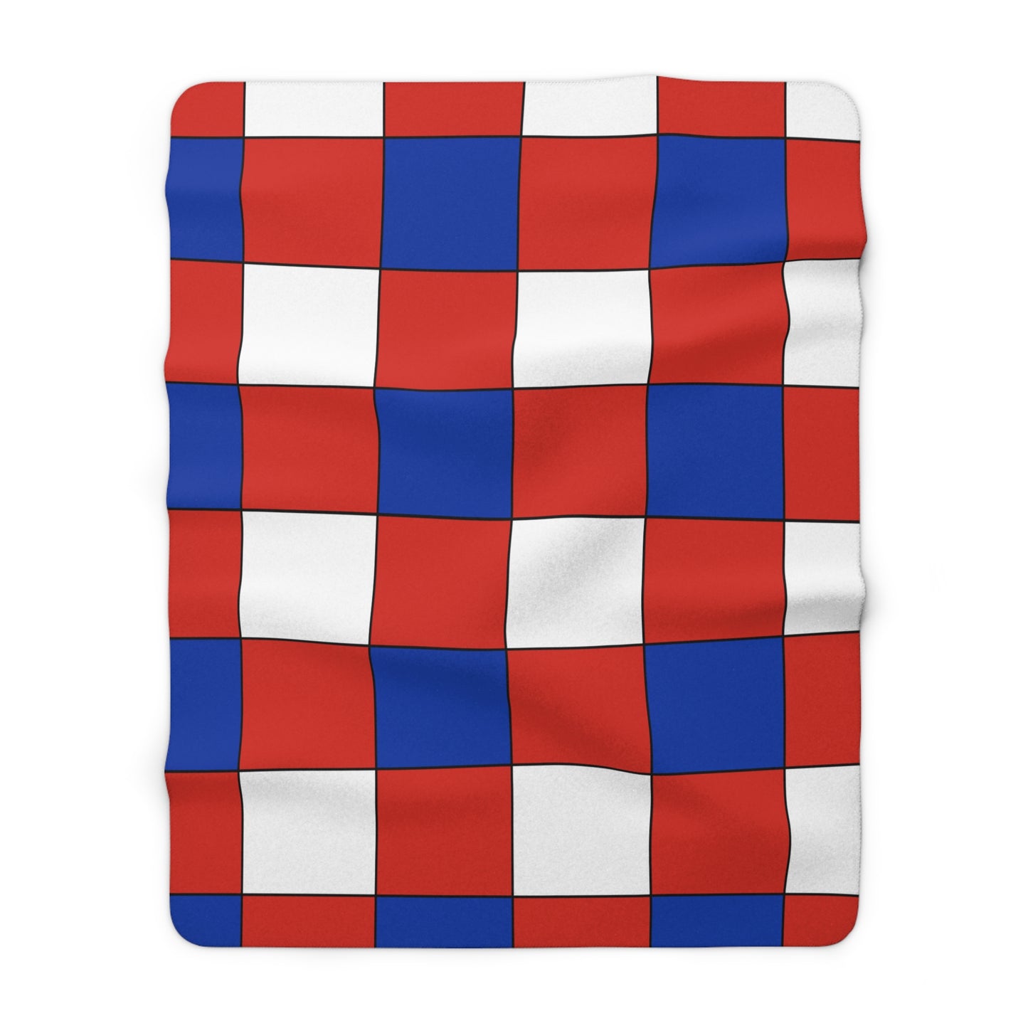 Chile Retro Check Blanket Throw