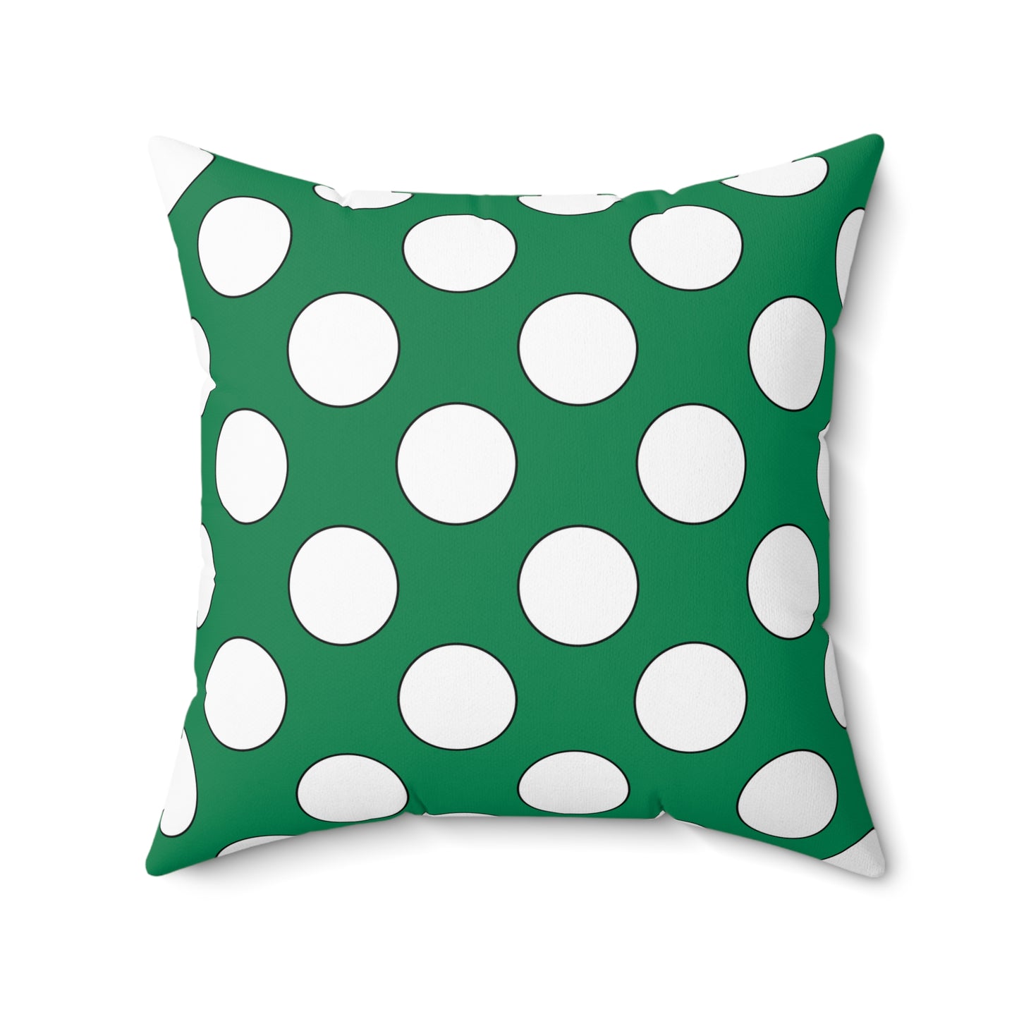 Nigeria Retro Polka Dots Cushion Pillow
