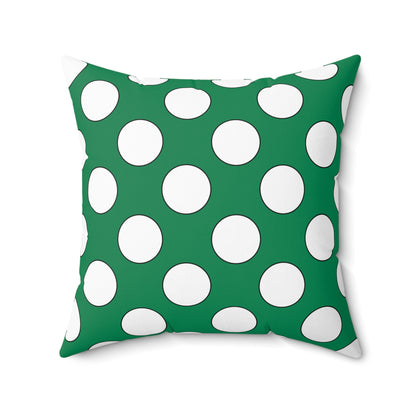 Nigeria Retro Polka Dots Cushion Pillow