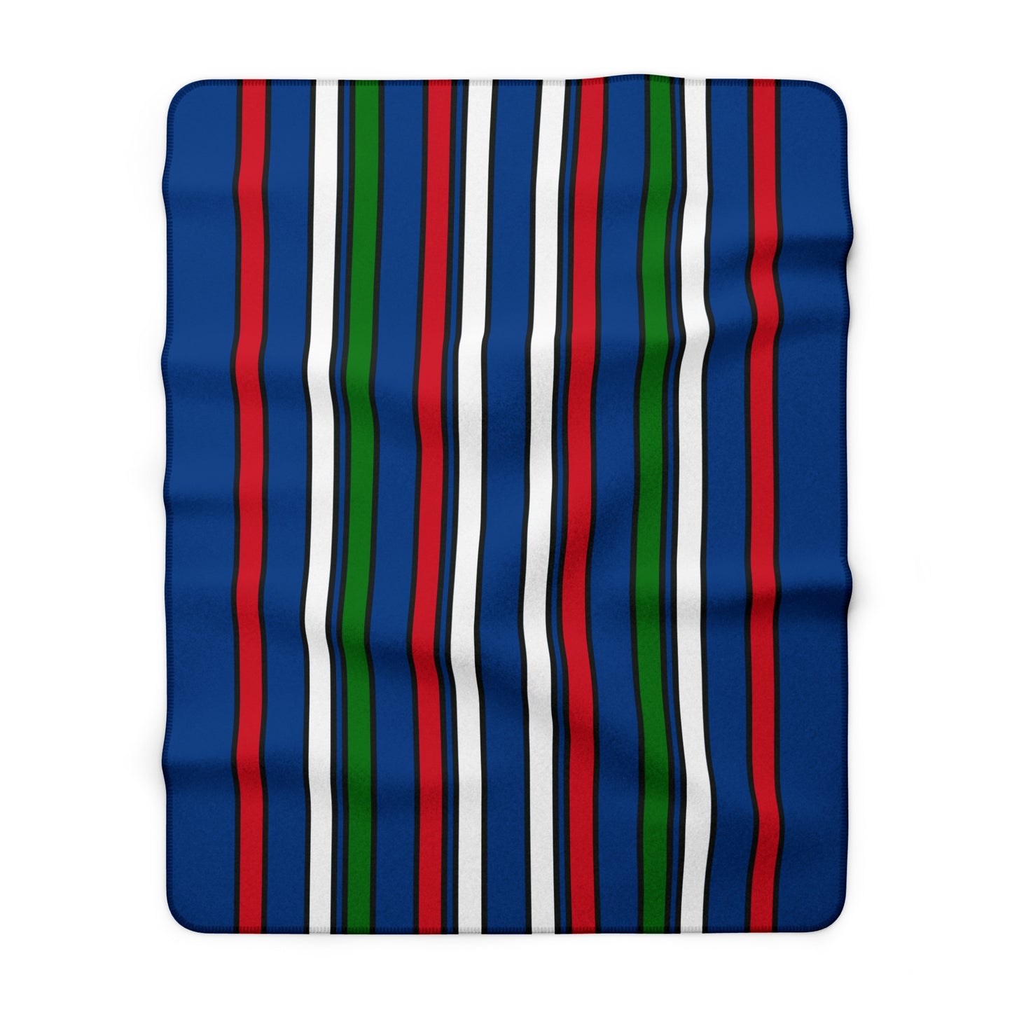 Belize Retro Stripes Blanket Throw