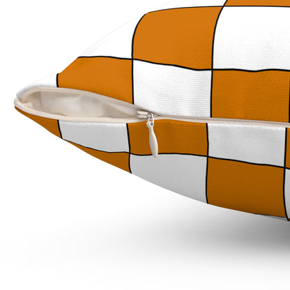 Cyprus Retro Check Cushion Pillow