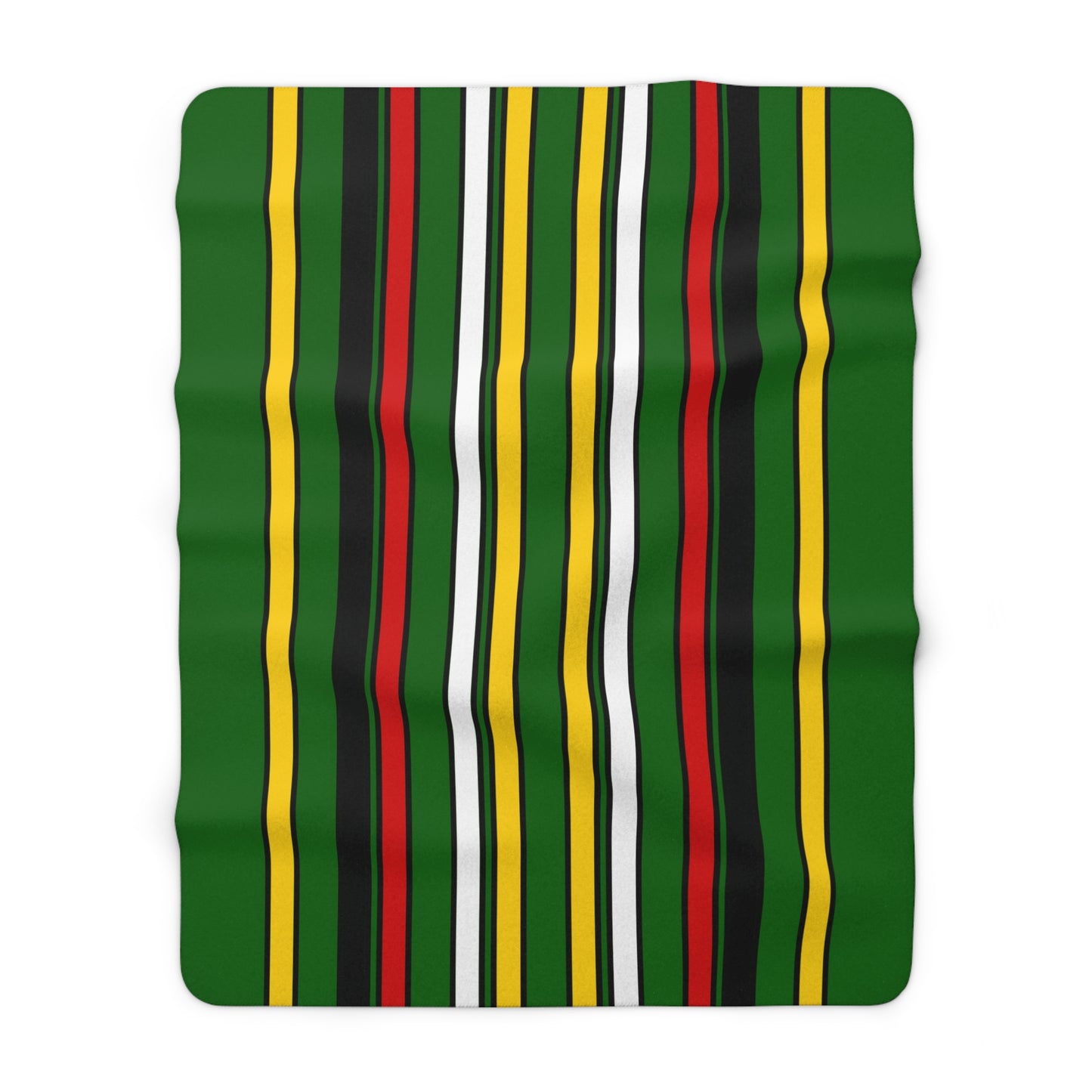 Zimbabwe Retro Stripes Blanket Throw