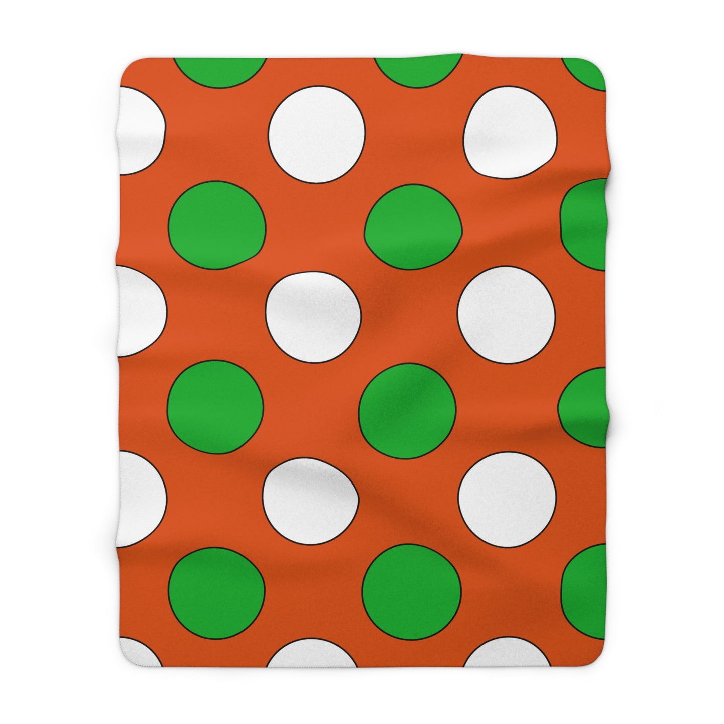 Niger Retro Polka Dots Blanket Throw