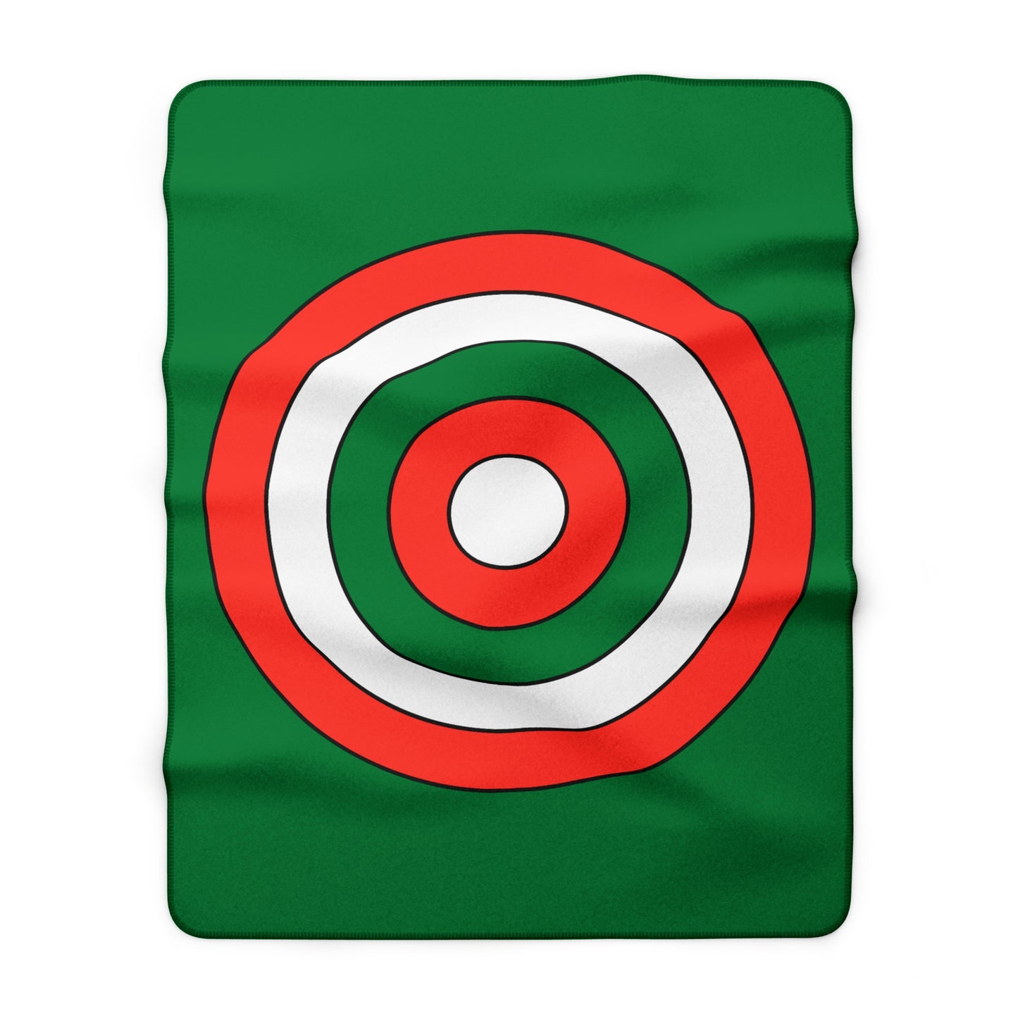 Madagascar Retro Target Blanket Throw