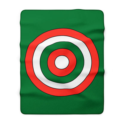 Madagascar Retro Target Blanket Throw