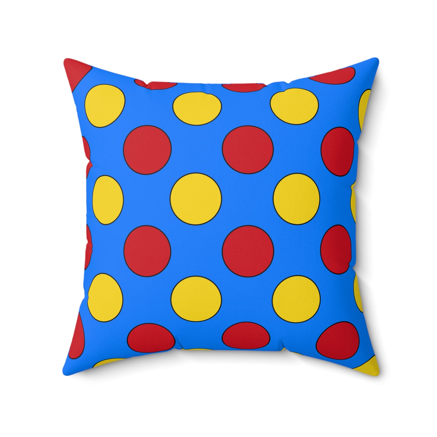 Democratic Republic of the Congo Retro Polka Dots Cushion Pillow