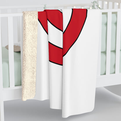 England Retro Target Blanket Throw