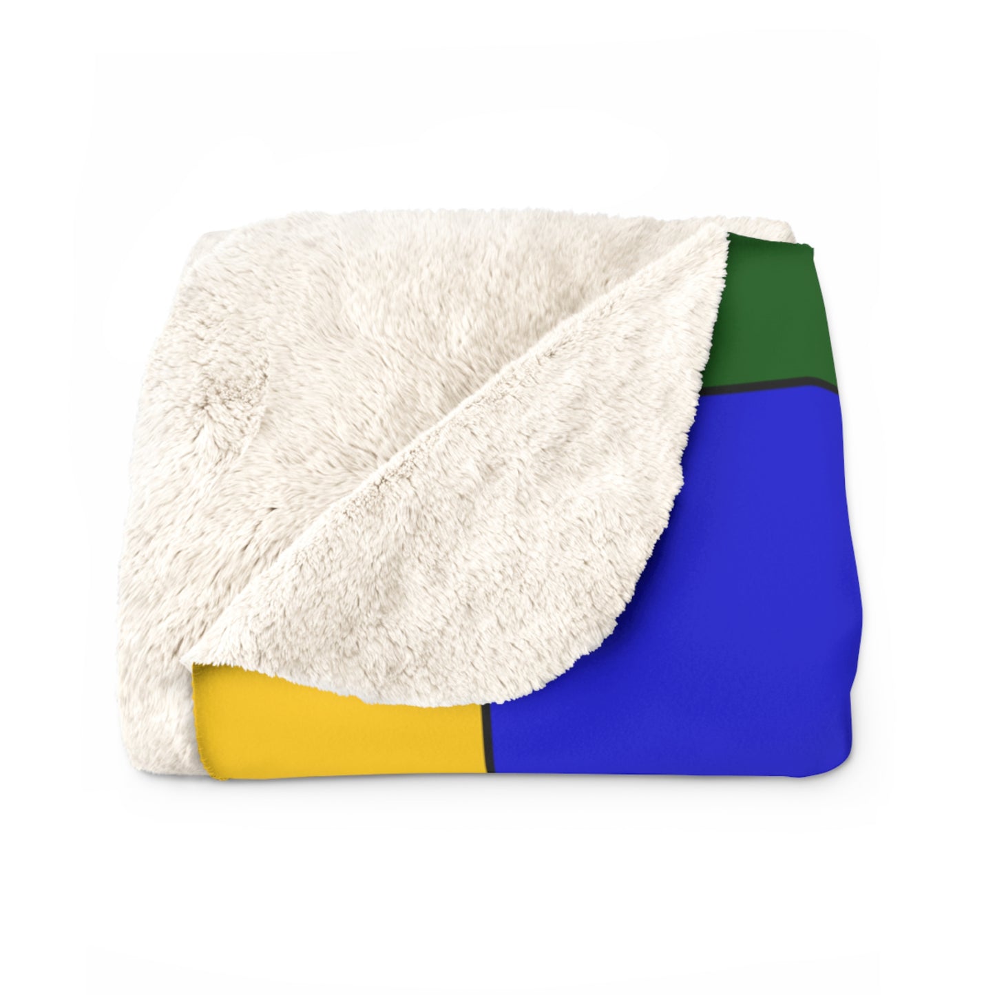 Solomon Islands Retro Check Blanket Throw