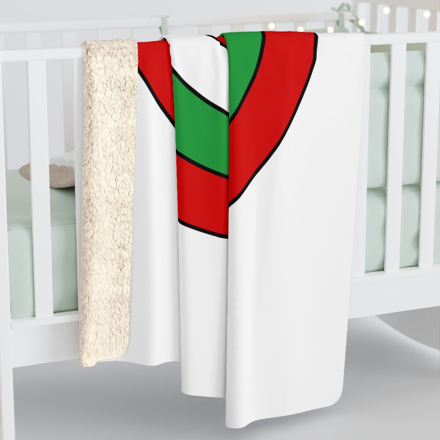 Iran Retro Target Blanket Throw