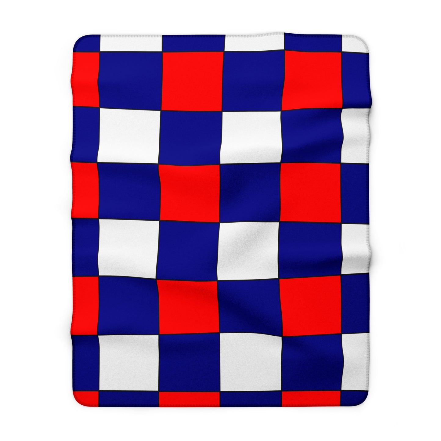 Heard Island And Mcdonald Islands Retro Check Blanket Throw