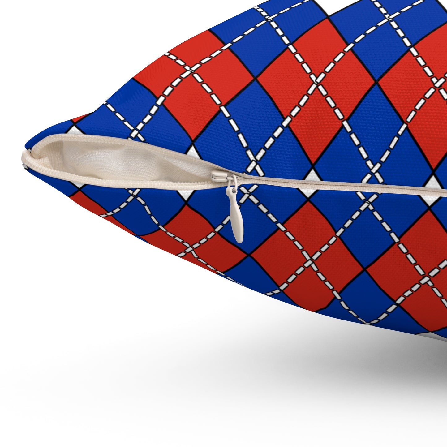 Russia Retro Argyle Cushion Pillow