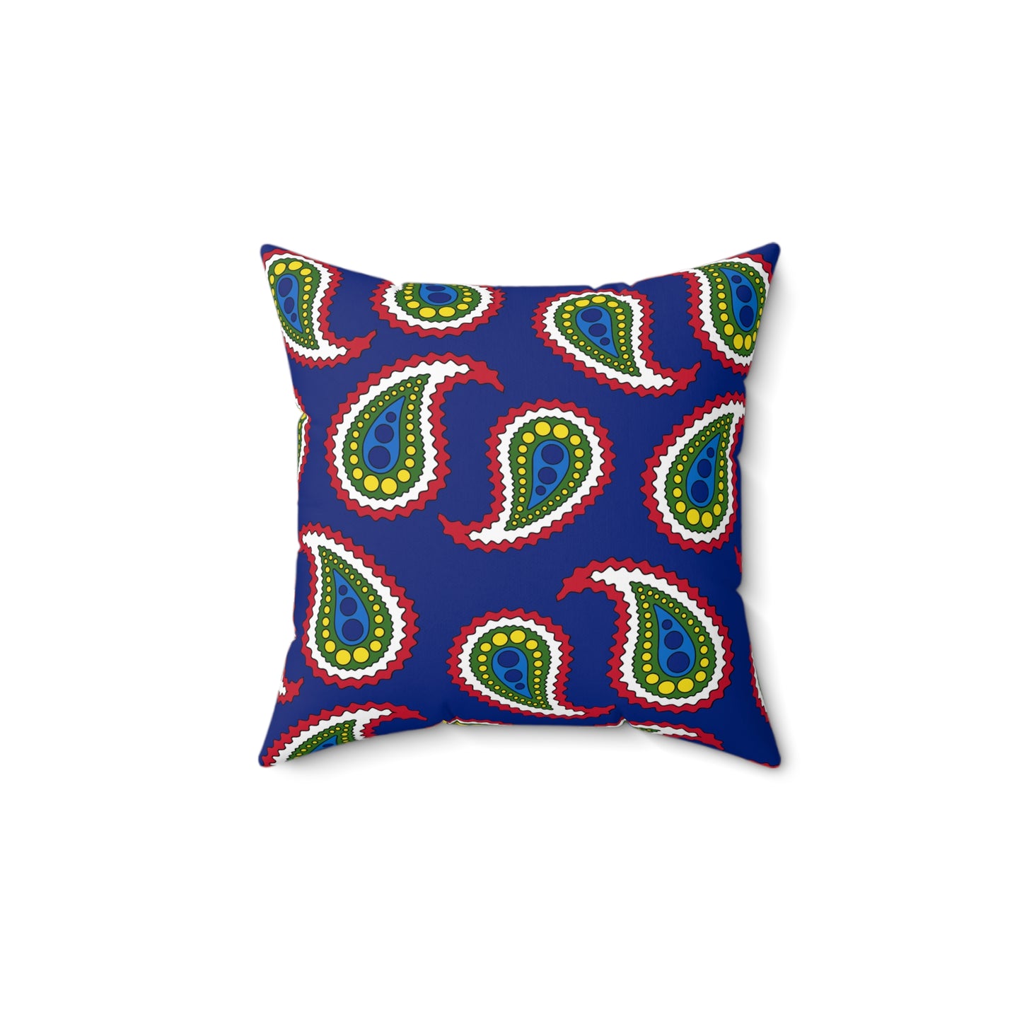 Pitcairn Retro Paisley Cushion Pillow