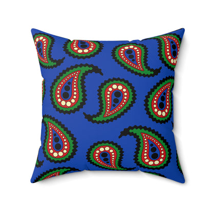 South Sudan Retro Paisley Cushion Pillow