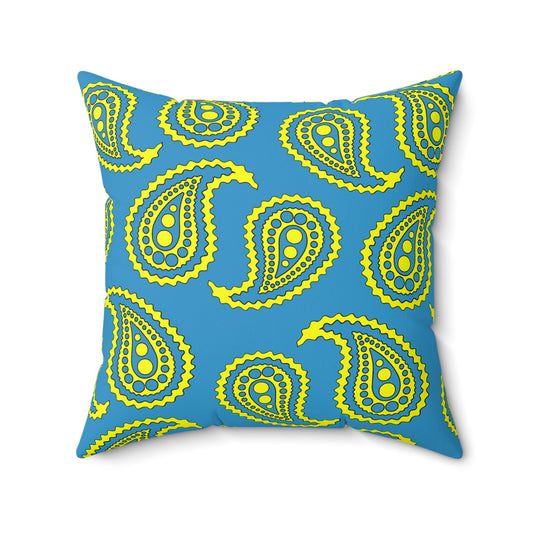 Aruba Retro Paisley Cushion Pillow