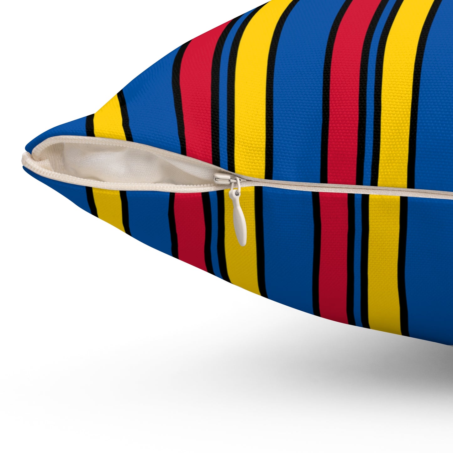 Aland Islands Retro Stripes Cushion Pillow