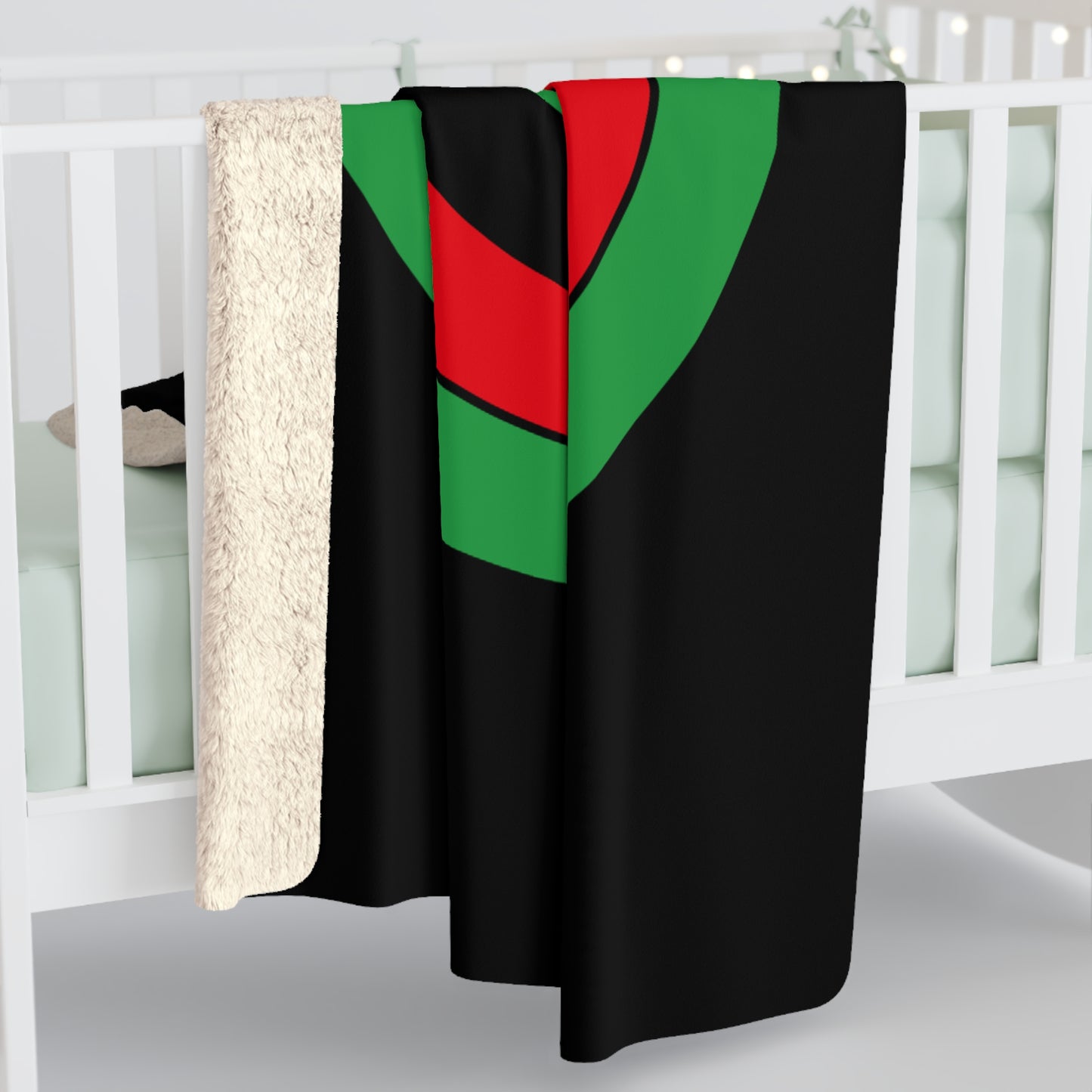 Libya Retro Target Blanket Throw