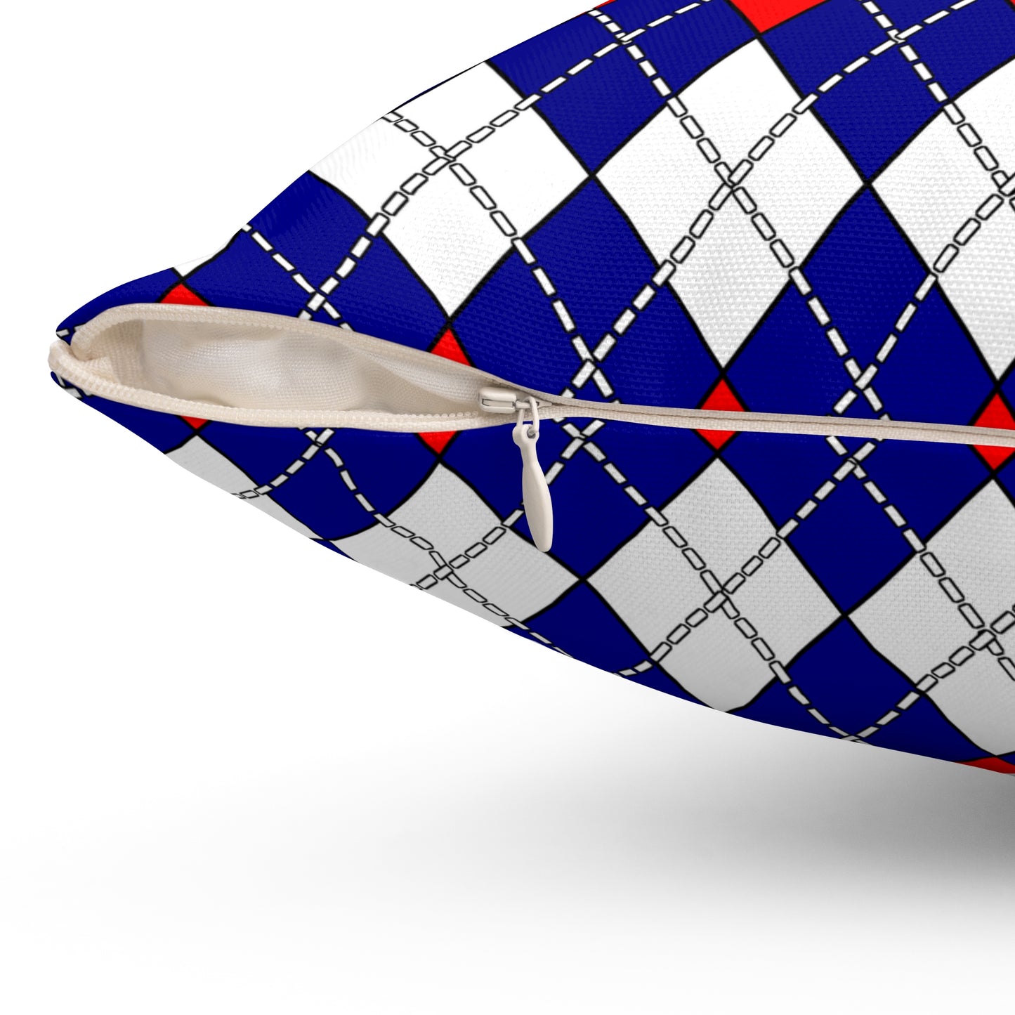 Australia Retro Argyle Cushion Pillow