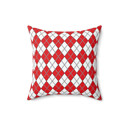 Turkiye Retro Argyle Cushion Pillow
