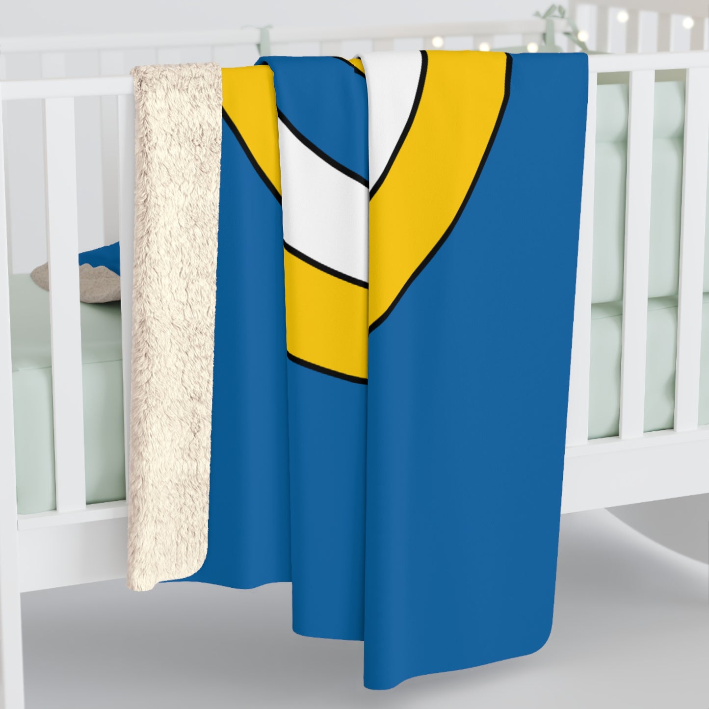 Canary Islands Retro Target Blanket Throw