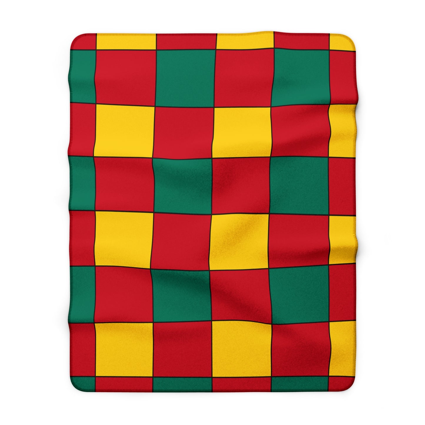 Grenada Retro Check Blanket Throw