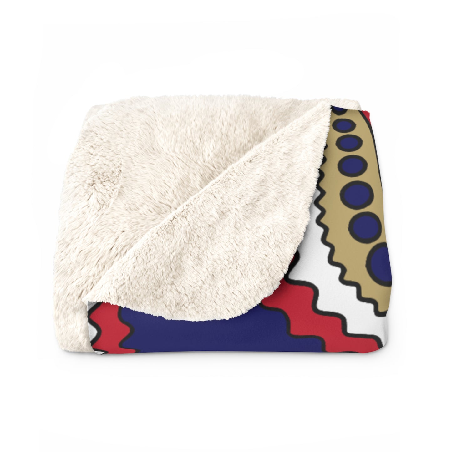 Saint Helena Retro Paisley Blanket Throw