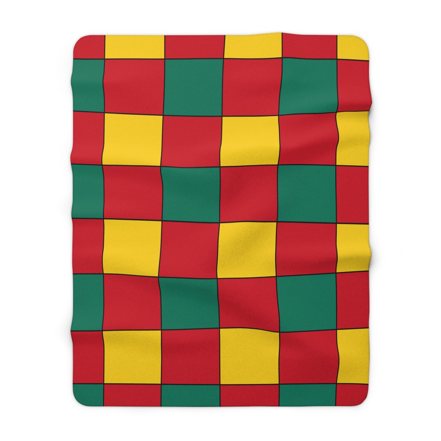 Grenada Retro Check Blanket Throw