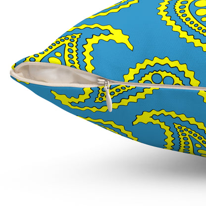 Aruba Retro Paisley Cushion Pillow
