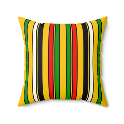 Mozambique Retro Stripes Cushion Pillow