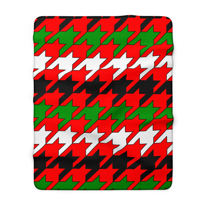 Jordan Retro Houndstooth Blanket Throw