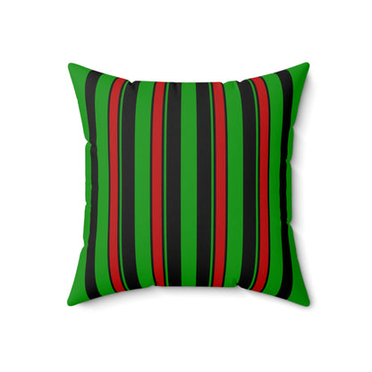 Afghanistan Retro Stripes Cushion Pillow