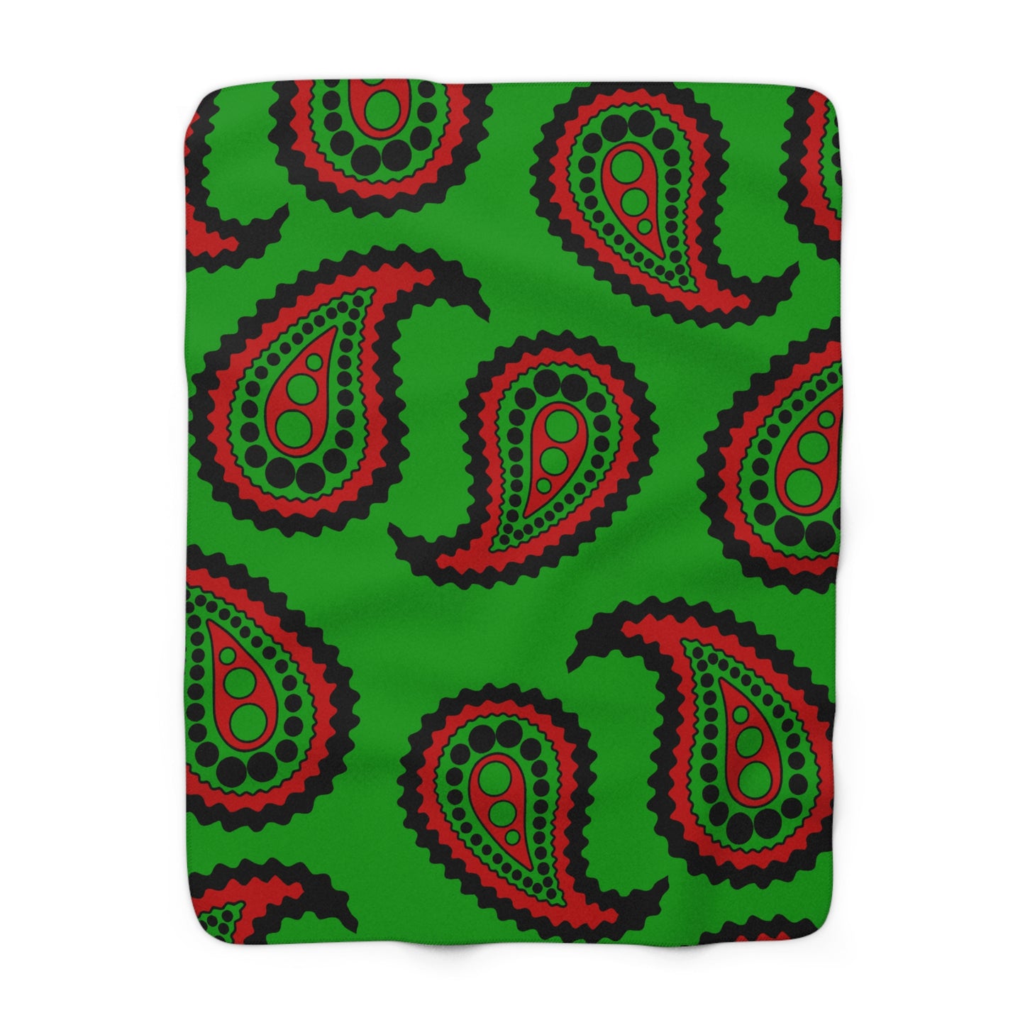 Afghanistan Retro Paisley Blanket Throw