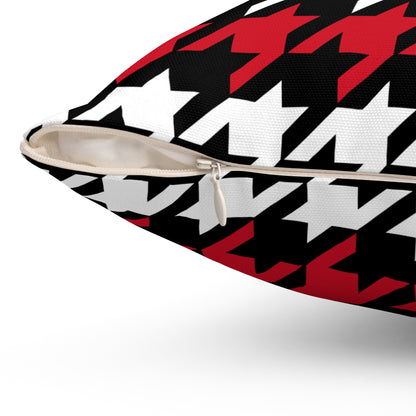 Iraq Retro Houndstooth Cushion Pillow