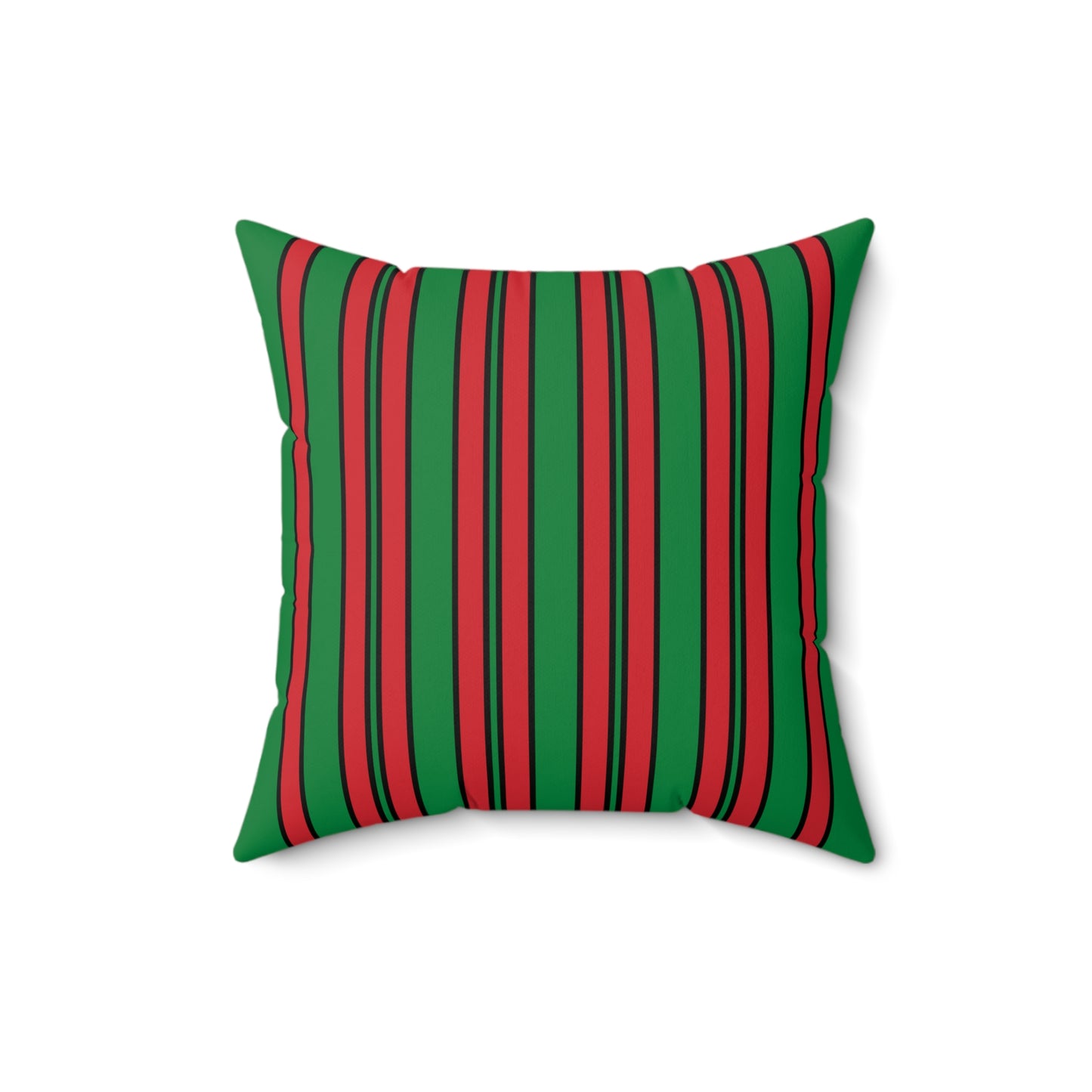 Turkmenistan Retro Stripes Cushion Pillow