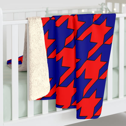 Taiwan Retro Houndstooth Blanket Throw