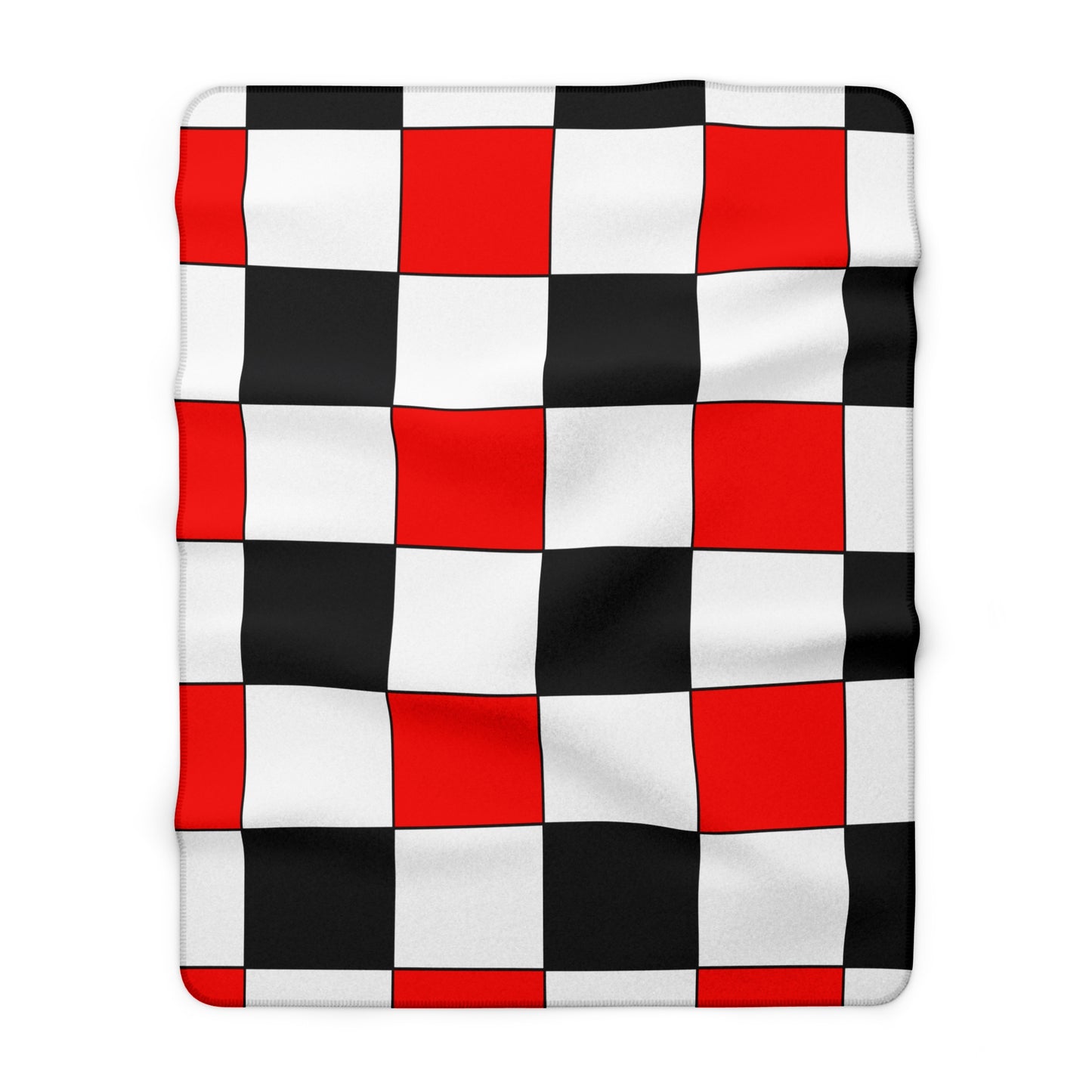 Yemen Retro Check Blanket Throw