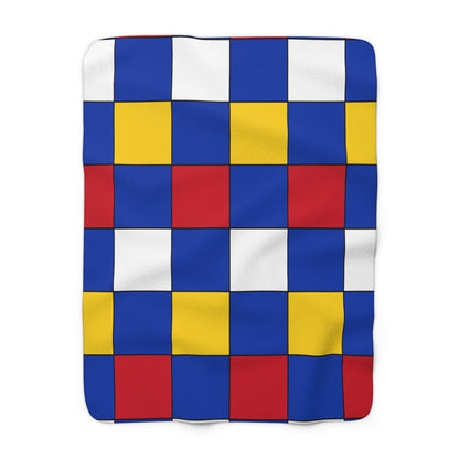 Philippines Retro Check Blanket Throw