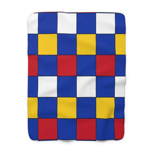 Philippines Retro Check Blanket Throw